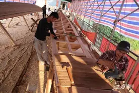 老船匠重操旧业 万年梓埠镇年产龙舟近千艘图片