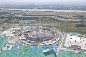 济南黄河体育中心足球场预计2025年移交运营图片
