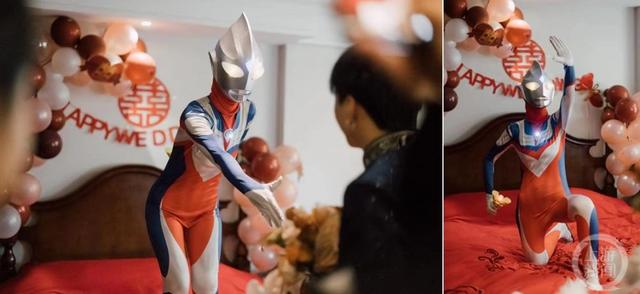 郑州小伙迎娶“奥特曼” ，新娘：悄悄计划了一年