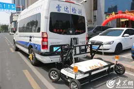 潍坊潍城：试点采用雷达探测新技术，为市政道路做“彩超”检测图片