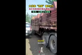 大货车“改型”被罚2万，向小卖部老板转账后降到5000元，官方：已成立专案组图片