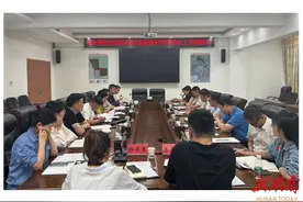 省水利厅水资源处一行来我区调研取用水监管和节约用水工作图片