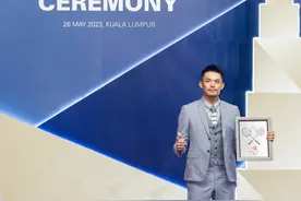 （体育）羽毛球——林丹、李宗伟入选世界羽联名人堂仪式举行图片