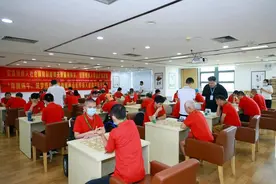 和大师PK！第四届深圳市残疾人象棋文化节举办图片