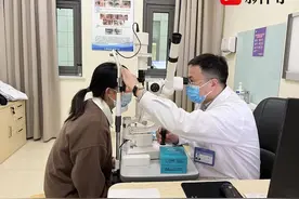 宿迁男子驾车时被树枝戳掉眼球，抢救及时又“种”回去了图片