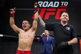 第二届UFC精英之路首轮锦标赛收兵，益扎领衔七位中国选手晋级半决赛图片