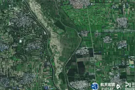 60万米高空看京津冀|永定河再次全线通水！珍贵卫星图曝光图片