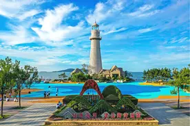一半绿意一半海  “醉”在威海人家门口的城市公园图片
