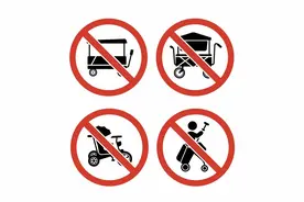 上海迪士尼度假区将实施游客新规，这些载具禁止进入乐园和小镇室内场所图片