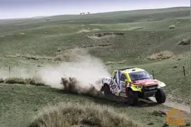 2023中国环塔（国际）拉力赛SS9赛况：众车手激战环塔最美赛段图片