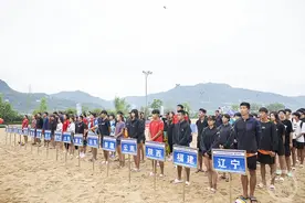 全国沙滩排球巡回赛（重庆云阳站）开赛图片