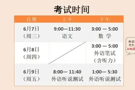 上海国子监发布重要提示！高考要戴口罩吗？多地明确→图片