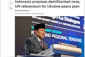 印尼防长建议：俄乌就地停火，后撤建非军事区，联合国组织维和与公投图片