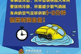 车辆落水急救知识图片