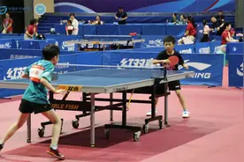 2023年全国少儿乒乓球锦标赛预赛在万盛举行图片