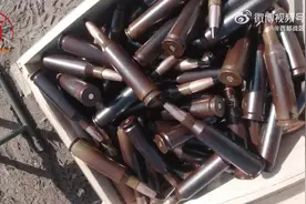 现场直击！高射机枪实弹射击图片