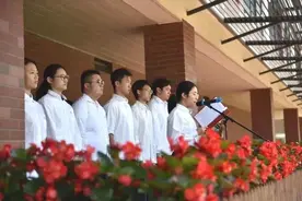 学弟学妹送祝福，拼搏吧高考少年图片