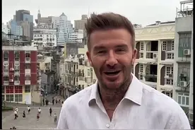 球星贝克汉姆用中文祝福高考考生，网友调侃：当年你踢球迷得我没学好图片