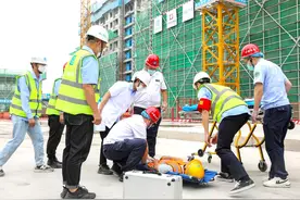 中建二局安徽分公司：强化全员安全意识 持续提升安全管理水平图片