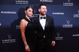 梅西，顾家的好男人图片