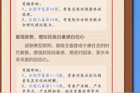 学习卡丨2023高考全国卷文综地理命题解析来了图片