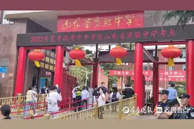 山东夏季高考进入“6选3”阶段，首场考物理图片