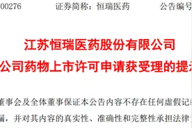 瑞石生物医药有限公司药物硫酸艾玛昔替尼片上市许可申请获受理图片