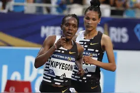 （体育）田径——巴黎钻石联赛：基普页真女子5000米夺冠并打破世界纪录图片