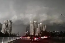 刚刚，南京狂风暴雨！接下来的天气······图片