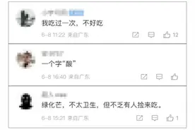 绿化带种的芒果能吃吗？图片