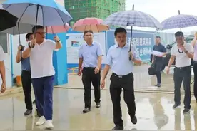 黄文聪县长调研我县项目建设要素保障工作图片