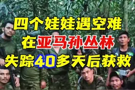 4名儿童遭遇空难 在亚马孙丛林失踪40多天后获救图片
