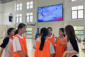 沣西新城文教园一小：以篮球之名 赴青春之约图片