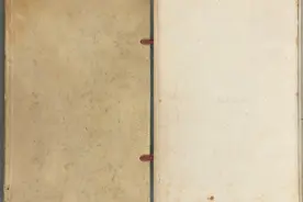 偏绕绮罗衣：西文古书里的“蝴蝶页”图片