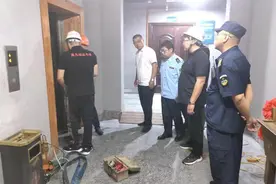龙口市组织开展电梯进水困人应急演练图片