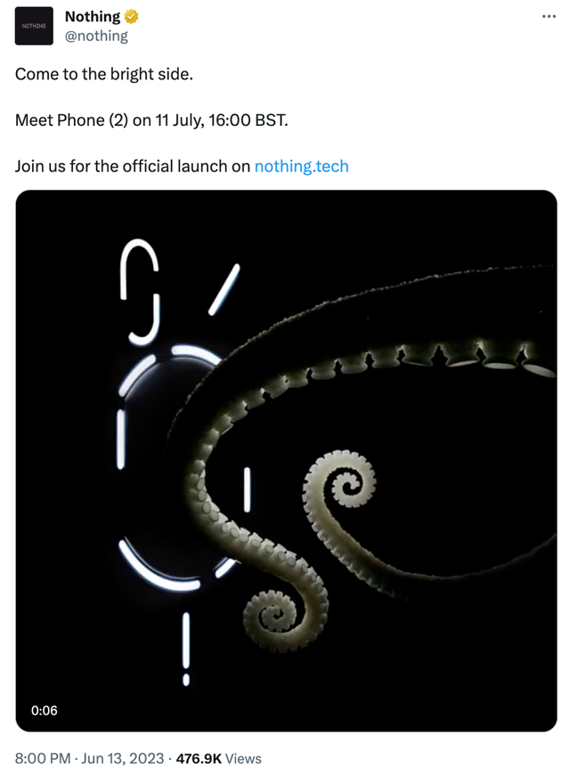 �����¡�NothingPhone(2)���·� ��ֹ�ֻ� ������Ҳ͸����ƣ�