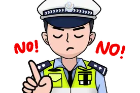 男子无证驾驶被查处，副驾驶有证，司机：“他开车技术太差了，开得慢~”| 打非治违图片