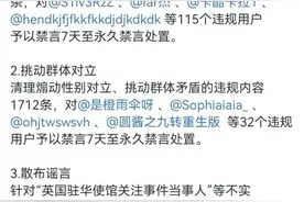 深夜发布公告：严肃处置！永久禁言！图片