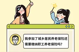 交了城乡居民养老，还需要缴纳职工养老保险吗？！图片