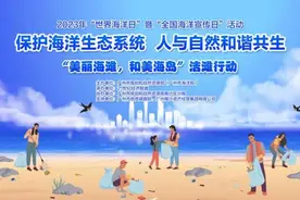 世界海洋日丨广州海滩“净”化论图片