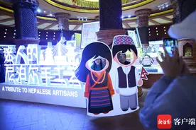 尼泊尔手工艺品展亮相三亚南山非遗节图片