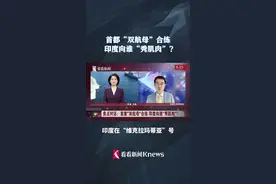 首度“双航母”合练 印度向谁“秀肌肉”？图片