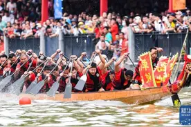 龙舟“村赛” 一水同舟解乡愁图片