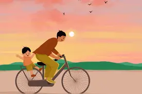 （图表·插画）［父亲节］父亲节快乐图片