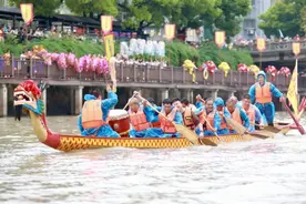 龙舟竞渡迎端午 千年古城传宋韵图片