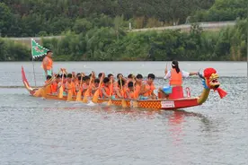 翠江争渡助旅发，2023郴州市“我们的节日·端午”主题龙舟赛事举行图片