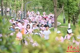 长沙(夏季)走娃少儿健走大赛落幕 赛事完赛率达到98%图片