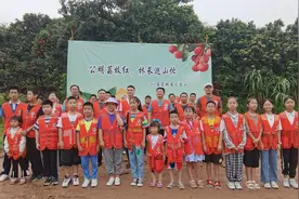 坚持绿色发展，擦亮生态底色，公明街道百人巡林护青山常绿图片
