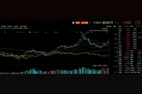 国产软件概念逆势走强，软件ETF（159852）涨近2%，同花顺涨近7%丨ETF观察图片
