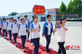 心系文昌，扬帆远航！潍坊文昌中学初中部2020级毕业课程暨毕业证颁发仪式图片